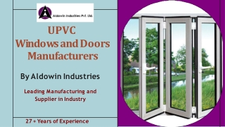 UPVC Windows and Doors Manufacturers