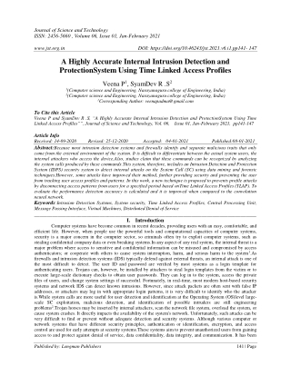 science and technology journal
