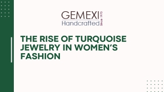 The Rise of Turquoise Jewelry in Women’s Fashion