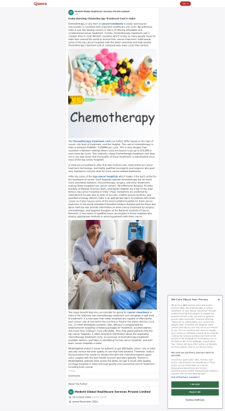 Chemotherapy Treatment Cost