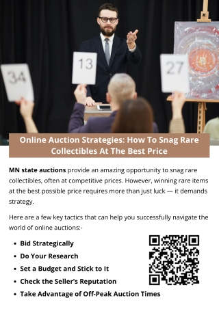 Online Auction Strategies How To Snag Rare Collectibles At The Best Price