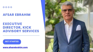 Afsar Ebrahim - Executive Director, Kick Advisory Services