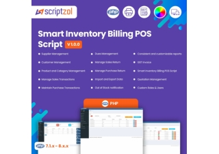 Scriptzol Smart Inventory Billing POS Software