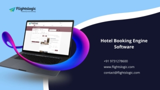 Hotel Booking Engine Software