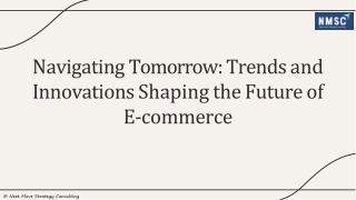 Future of E-commerce Market