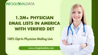 Revolutionize Your Campaigns with Our Physicians Email List