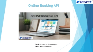 Online Booking API