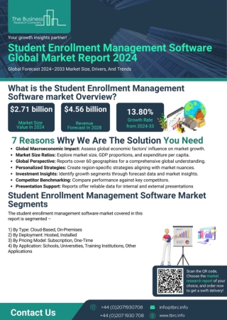 Student Enrollment Management Software Global Market Report 2024