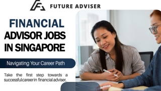 Financial Advisor Jobs In Singapore