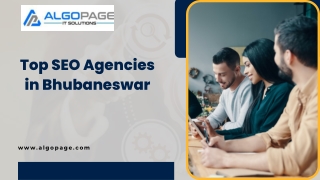 Top SEO Agencies in Bhubaneswar