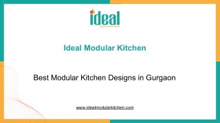 Best Modular Kitchen Designs in Gurgaon