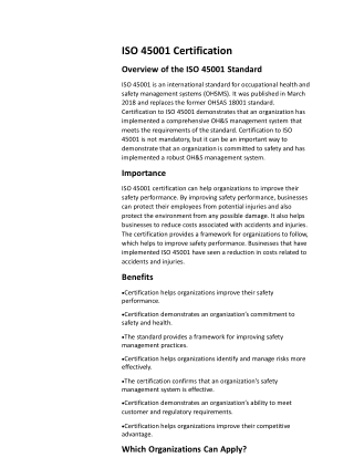 iso 45001 peru