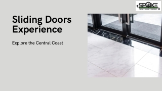 Sliding Doors Central Coast