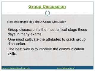 If you want to prepare topics about Group Discussion