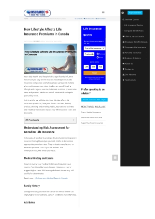 Risk Assessment: IDC's Lifestyle Guide