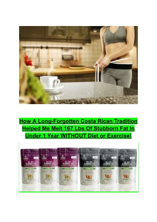 Proud To Introduce You To The NEW All Day Slimming Tea!