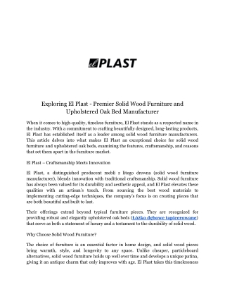 Elplast