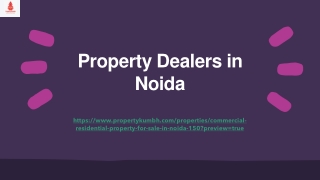 Property Dealers in Noida