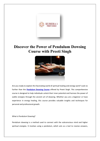 Best Crystal Healing Course in Delhi by Preeti Singh at Kubera1