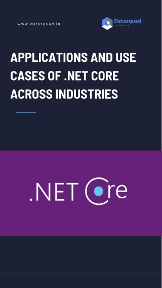 .NET Core Software Development Key Tools