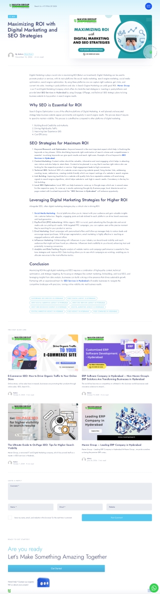 https://mavengroup.in/maximizing-roi-with-digital-marketing-and-seo-strategies/
