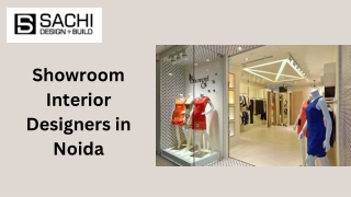 Showroom Interior Designers in Noida