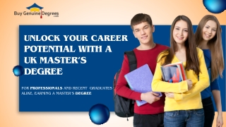 Unlock Your Career Potential with a UK Master’s Degree