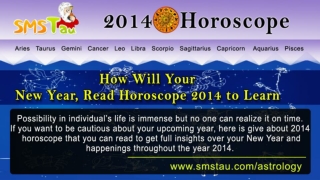 2014 Horoscope | Free Horoscope 2014 | Smstau.com
