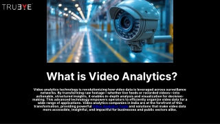 How Video Analytics Tools are Transforming Data-driven Decision Making?
