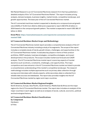 IoT Connected Machines market 2