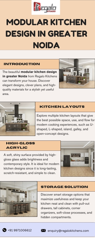 Modular Kitchen Design in Greater Noida