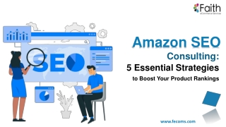 Amazon SEO Consulting 5 Essential Strategies to Boost Your Product Rankings