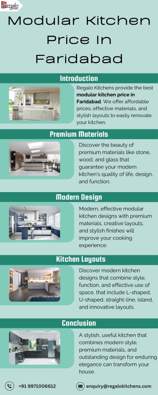 Modular Kitchen Price In Faridabad