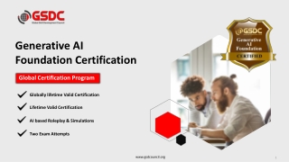 Your Roadmap to Achieving the Generative AI Foundation Certification