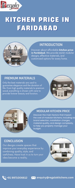 Kitchen Price In Faridabad