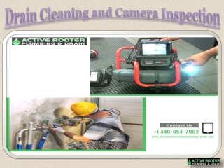 Drain Cleaning and Camera Inspection