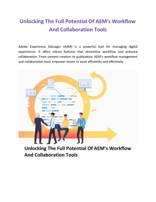 Unlocking The Full Potential Of AEM’s Workflow And Collaboration Tools