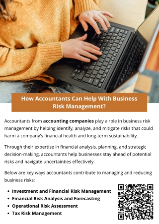 How Accountants Can Help With Business Risk Management?