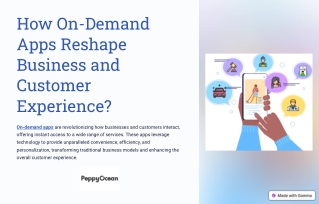 How On-Demand  Apps Reshape Business and Customer Experience?