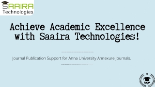 Anna University annexure journals