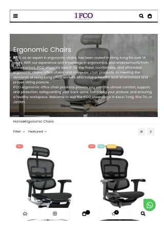 Ergonomic Chair by Ifcocorporationlimited