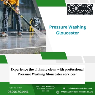 Pressure Washing Gloucester