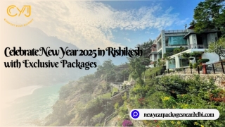 Celebrate New Year 2025 in Rishikesh