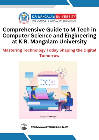Comprehensive Guide to M.Tech in Computer Science and Engineering at K.R. Mangal