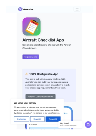 aircraft checklist app