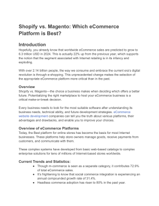 Shopify vs. Magento_ Which eCommerce Platform is Best_