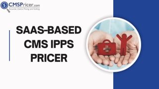 Estimating Medicare Reimbursements for Inpatient Hospital Services Through CMSPr