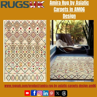 Amira Rug by Asiatic Carpets in AM06 Design