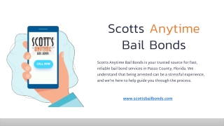 Find a Reliable Bail Bondsman in Pasco County Today