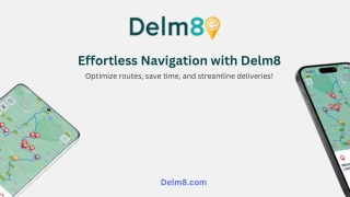 Optimize Last Mile Deliverywith Delm8